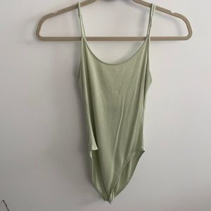 Green bodysuit